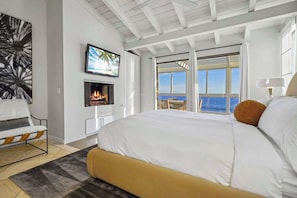 Wake up to sweeping ocean views from the comfort of your king-sized bed.
