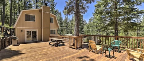 South Lake Tahoe Vacation Rental | 4BR | 2BA | 1,584 Sq Ft | Stairs Required