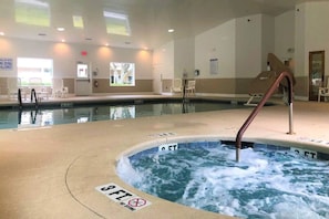 indoor pool & hot tub