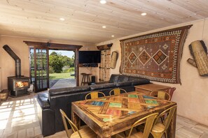 Dining and living room