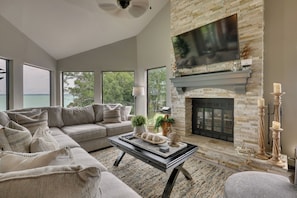 Living Room | Lake Views