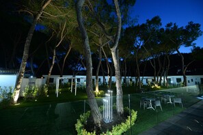 Front of property – evening/night