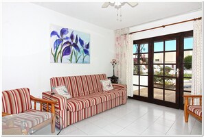 View of entrance from lounge