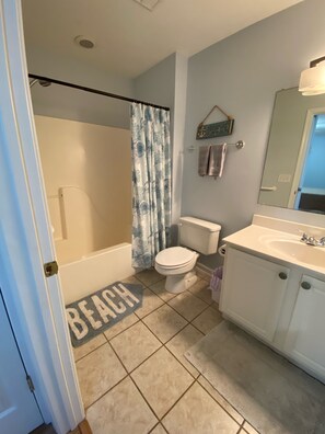 Master bathroom attached