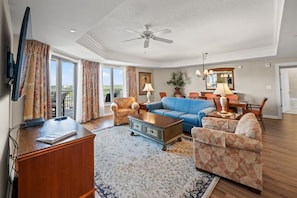Living Room with Sofa Bed