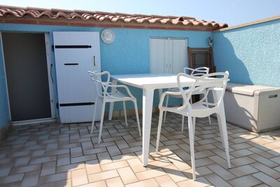 ❤️ Beach apartment with roof terrace ⭐️⭐️⭐️