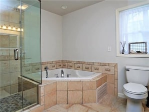 First floor bathroom | Jetted tub | Shower