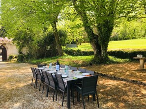 Repas à l’extérieur