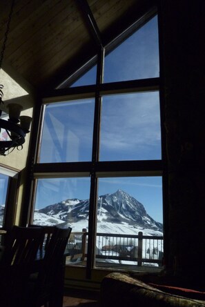 View from living room