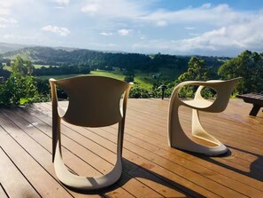 Take in the amazing hinterland views.