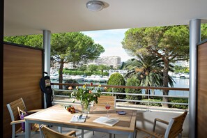 Open the door and step out onto your private balcony or patio!