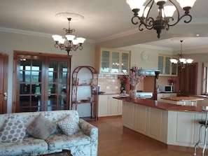 Large kitchen dining area