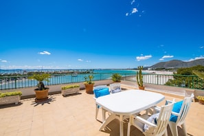 Ferienwohnung mit Meerblick in Alcudia