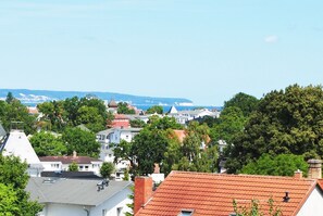 Blick von der Unterkunft