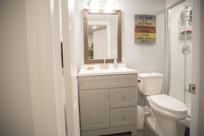 beautifully remodelled bathroom