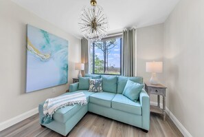 Relax With a Glass of Wine in The Sitting Area Just Off the Living Room