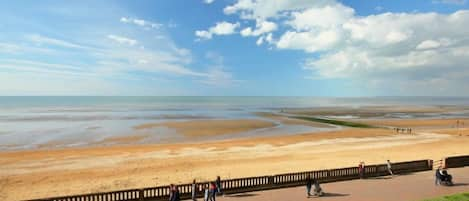 Vue sur la plage ou l’océan