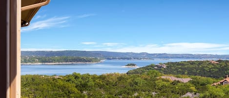 Vue depuis l’hébergement