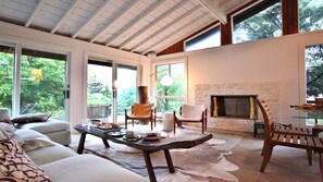 Living room- bright and sunny.