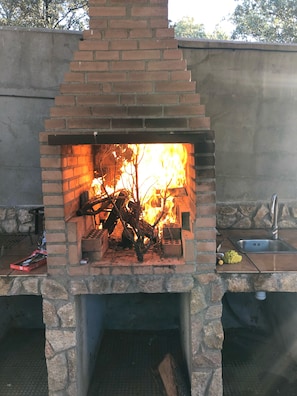 Enceinte de l’hébergement