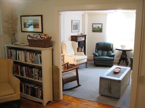 Charming, bright sitting room.
