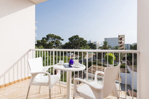 Uitzicht vanuit accommodatie