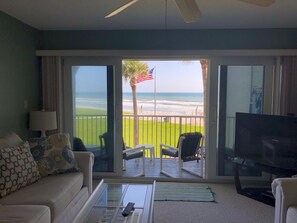 Ocean views from living room