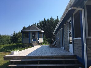 Deck and elevated gazebo