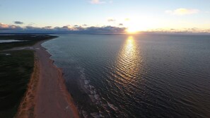 Walk this deserted beach for five miles