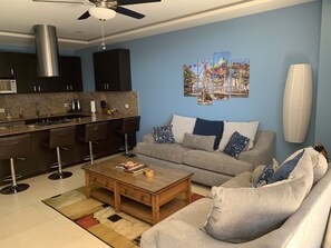The entire condo was repainted in September 2022