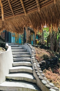 Eco Friendly 1 BR open hut at Jatiluwih, UNESCO Site