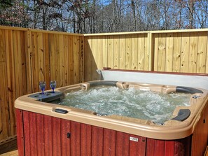 Bain à remous extérieur