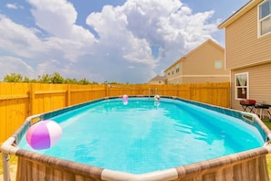 Backyard pool