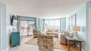 Living Room with Views of the Atlantic Ocean