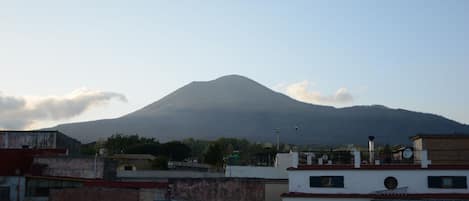 Vista panoramica  del Vesuvio dalla nostra struttura