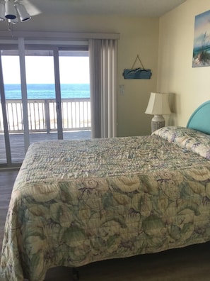 Master suite overlooking the Gulf