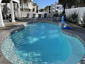 New Private Saltwater Pool with option pool heat 