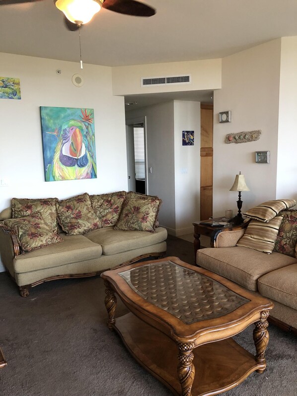 Open space living room