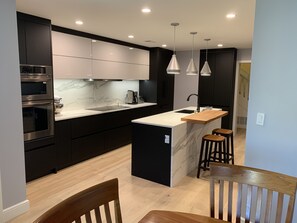 Kitchen: view from dining room