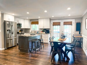 Open Concept Kitchen and Living Area Makes Entertaining a Breeze.