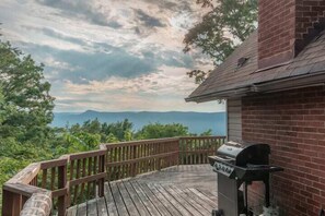 Stargaze in the hot tub or dine outside - the deck is the heart of mountain relaxation.