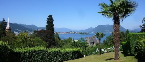 Panoramablick von der Terrasse der Ferienwohnung