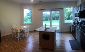 View from kitchen