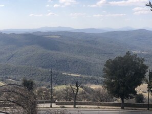 Vue depuis l’hébergement