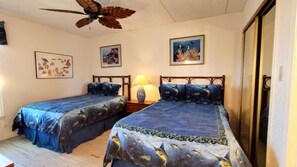 Bed, Bedroom, Furniture, Indoors, Ceiling Fan
