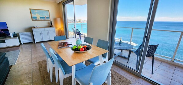 Dining area with spectacular views