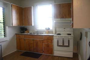 microwave and refrigerator not shown