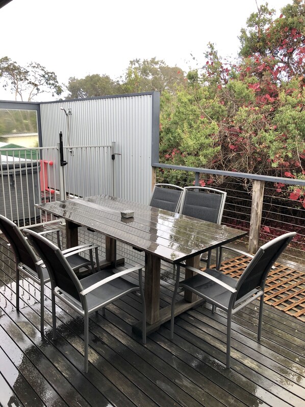 Large Deck area.