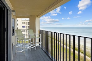 Gorgeous view from your spacious front deck.