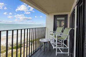 Gorgeous view from your spacious front deck.